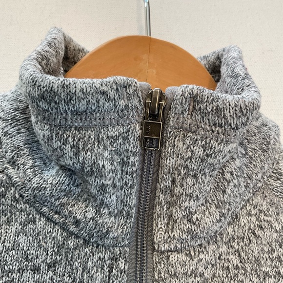 PATAGONIA Women’s M (Fits Small)  Better Sweater 1/4 Zip Heather Gray Normcore - Picture 5 of 14